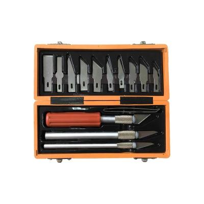 China Good Quality New Arrival DIY Tools Art Carving Hobby Knife Sets 42x39x29cm for sale