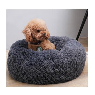 China Wholesale Removable Luxury Soft Fluffy Plush Pet Blanket Faux Fur Pet Cushion Long Pet Cat Bed Dog Bed for sale