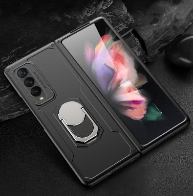 China Anti-drop TPU+PC 2 in 1 Hybrid Phone Case for Samsung Galaxy Z Fold 3 for sale