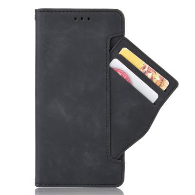 China 2021 New Anti-fall PU Leather Magnetic Samsung Galaxy Z Flip Cover Wallet Case For 3 Fold Leather Case for sale