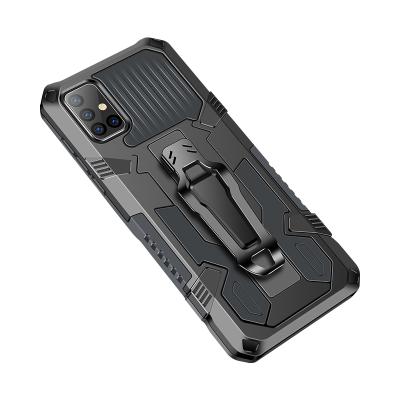 China Wholesale Shockproof Armor Case Metal Clip Case For Lander Stylo 6 Back Cover for sale