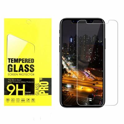 China Premium Cell Phone 9H Clear 2.5D For Iphone 11 Tempered Glass Screen Protector for sale