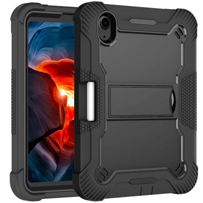 China Hybrid Case PC TPU 2 IN 1 Tablet Case Shockproof Cover With Pen Slot For iPad Mini 6 2021 Rugged Kickstand Case for sale