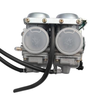 China Zinc Double Cylinder Carburetor 250cc Engine Motorcycle Carburetor PD26 PD30 for sale