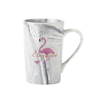 China Viable Ceramic Gift Box Mug Flamingo Series for sale