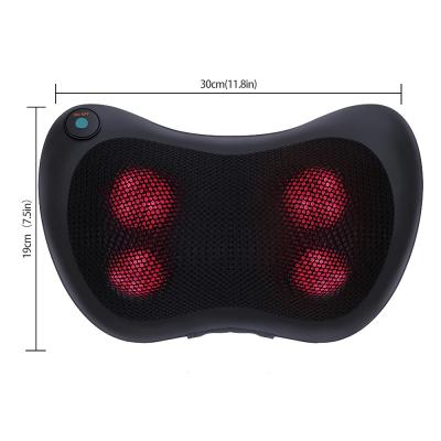 China Hot Selling Electric Body Amazon Neck Massager Shiatsu Massage Pillow for sale