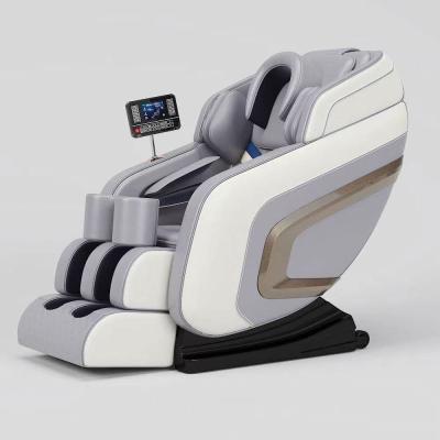 China OEM Factory Price 2021 Luxury Electric Weightlessness 3D Body Shiatsu Kneading Full Body 4D SL Track Massage Chair for sale