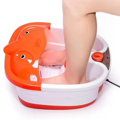 China Foot Health Care Masajeador Foot Spa Basin Foot Bath Massager With Heating Bubble Keep Warm Vibration Foot Bath Massager Masajeador for sale