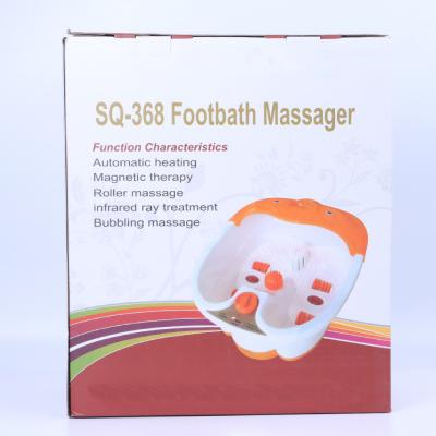 China Portable electric foot making backet SPA SPA masajeador massager masszazs relieve soaking household to relax care foot massager for sale