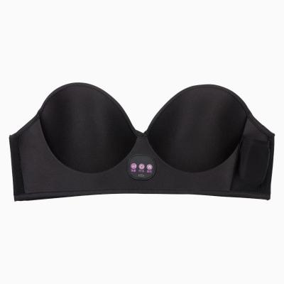 China Breast Chest Massager Machine Vibration Hot Compress Water Massage Electric Wireless Constant Temperature Filling Bra for sale