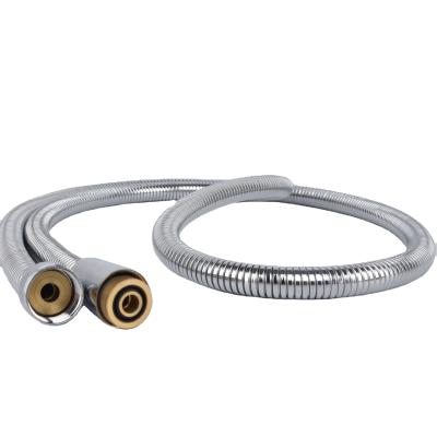 China Modern Expandable Steel Bathroom Brass Water Shower Hose for sale