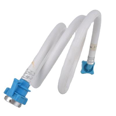 China Hotel Spare Parts Inlet Drain Flexible Washing Machine Hose for sale