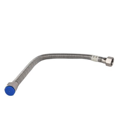 China Modern Dalepu Corrugated Stainless Steel Hose Pipe Flexible Chrome Plated Gas Kitchen Hose for sale