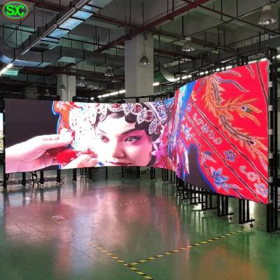 China High quality P2 P2.5 advertising led panels indoor advertising led display screen, flexible led screen, rental led video wall for sale