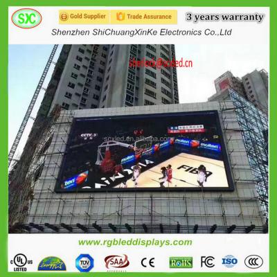 China Outdoor Advertising Led HD Full Color Outdoor Led Billboard Price In Malaysia for sale