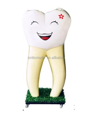 China Anatomical model 1.2M tooth model of show/decoraion big tooth for dental advertising and clinic promotion for sale