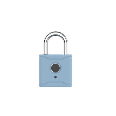 China Bag 2022 New Design Hot Selling Fingerprint Smart Lock Fingerprint Electronic Padlock for sale