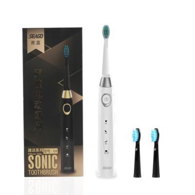 China Rechargeable Ready to Board SEAGO SG508 3 Modes for Adult Rechargeable Sonic Electric Toothbrush for sale