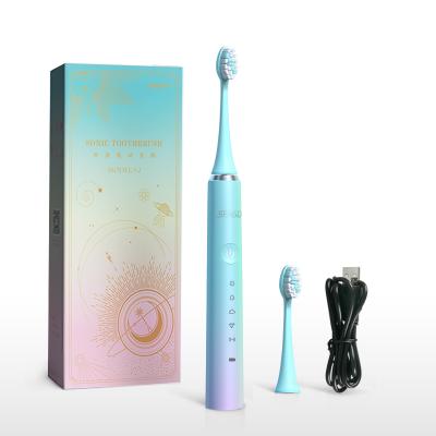 China SEAGO rechargeable wholesales electric 5 colorful fashion rechargeable sonic toothbrush for sale