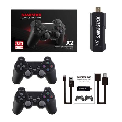 China Support 4K Wireless Game Stick Multi Players With Retro Aigame CPU Video Games Console TV Game Box Home Amusement Gamebox for sale