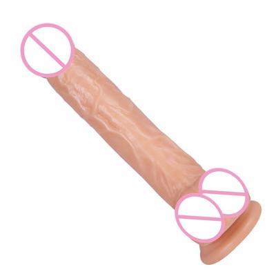 China Wholesale Big Soft Jelly Brown Dildo For Woman Masturbation Dildo Masturbation Female Realistic Erotic Toys Super Soft Dildo for sale