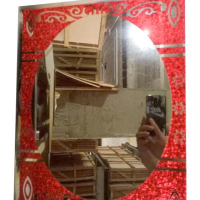 China Silver Bathroom Mirror Panel Aluminum Compound Mirror Dressing Mirror for sale