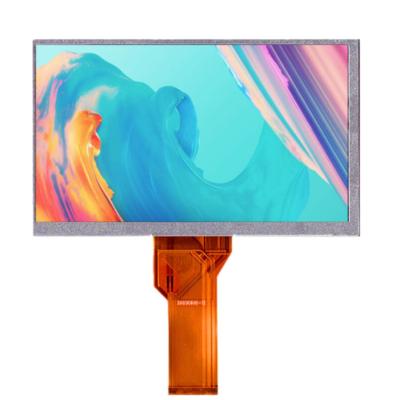 Κίνα RGB 7» ευρεία θερμοκρασία LCD 50 επίδειξη 250 καρφιτσών 800x480 φωτεινότητα ψειρών προς πώληση