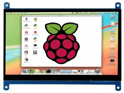 China Raspberry Pi 7 Zoll 800x480 HDMI LCD Kapazitiver Touchscreen Low Power zu verkaufen