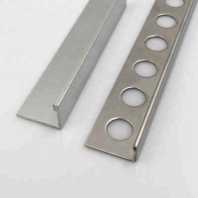 China Modern Connected Spacer Outside Corner Tile Ceramic Aluminum Trim for sale