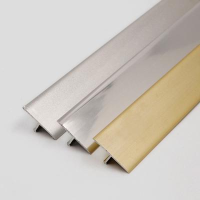 China Modern Nanhai Niu Yuan Aluminum Decorative Tile Edge Trim T Shape Aluminum Profile for sale