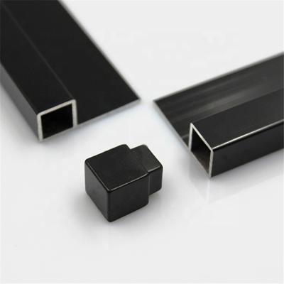 China Free Sample Modern Design Aluminum Square Tile Trim Square Corners for sale