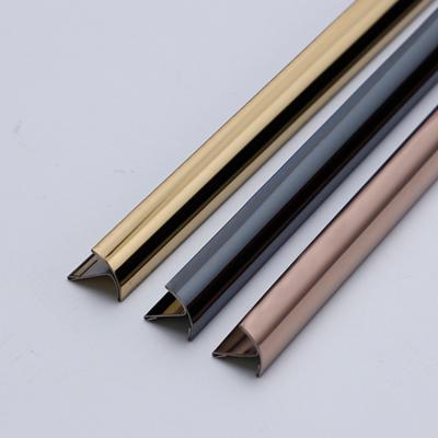 China Modern Niu Yuan One-Stop Service Factory Stainless Steel Decorative Strip Tile Trim for sale