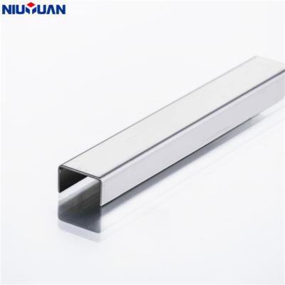 China China Supplier Modern Inside Corner Metal Stainless Steel Tile TrimWall Guard, Stainless Steel U Channel for sale