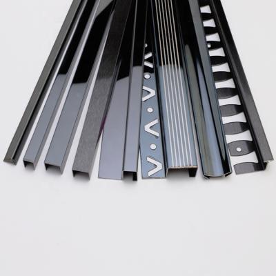 China Modern Amazing Prices Wholesale Stainless Steel Tile Trim for sale