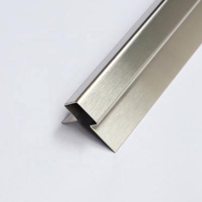 China Modern Niu Yuan Commercial Closed Stainless Steel Tile Trim for sale