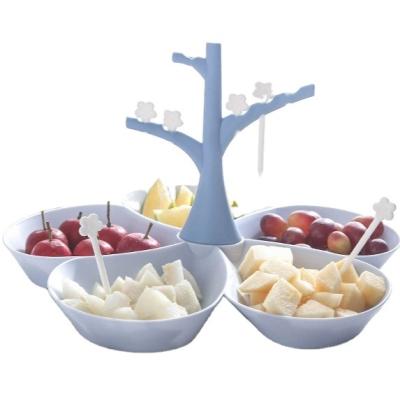 China Sustainable celebrity creative candy Internet living room family snack dish dry fruit dish for sale