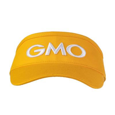 China Custom 3D Embroidery Character Logo Yellow Women Sun Visor Hat UV Golf Hat for sale