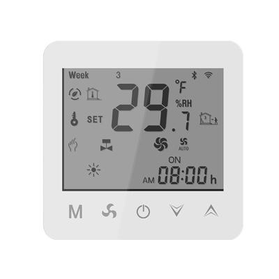 China modern large lcd screen digital underfloor heating thermostat wifi tuya app for sale