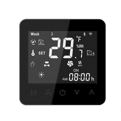 China Modern Weekly Programmable Heating LCD Display Warm Floor Heat Thermostat for sale