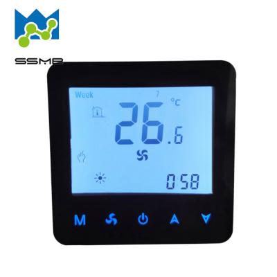 China Modern Digital Temperature Sensor LCD Display Heating System WIFI Adjustable Electric Thermostat for sale