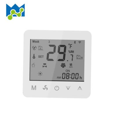 China Modern Room Air Conditioner Fan Coil Easy Operating Programmable HVAC Thermostat Price for sale