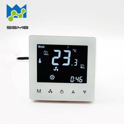 China Other Programmable Digital LCD Touch Screen Room Thermostat Controller 220v for sale