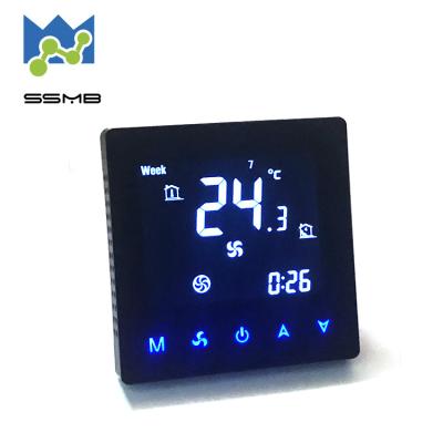 China Keycard Excellent Quality Electric Floor Heating Thermostat WiFi Heating Electric Thermostat for sale