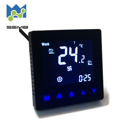 China modern modbus lcd display room thermostat air condition wifi for sale