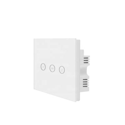 China Excellent quality 86x86 tempered glass ABS+ height touch screen wall control automatic wifi modern home lamp switch smart home for sale