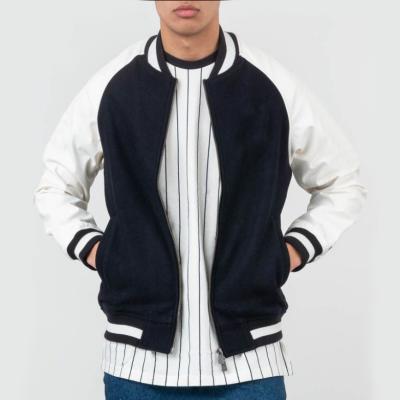 China Cheaper Price Viable Customize Adults Printed Bomber Jackets Baseball Varsity Jacket for sale