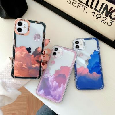 China 2022 Multicolor Shockproof Csi Sunset Glow Cell Phone Case For iPhone 13 12 Mini 11 Pro X Max Xs XR 7 8 Plus Soft Silicone Cover for sale