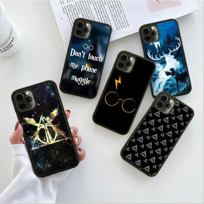 China 2022 Ring Potters Wand Harries Shockproof TPU+PC Mobile Phone Case For iPhone 13 12 mini 11 pro Max Xs X Xr 6 6s 7 8 plus case for sale