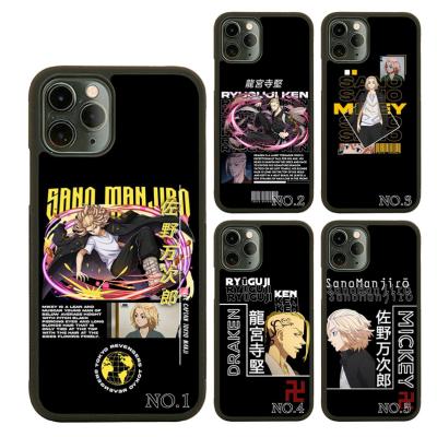 China Tokyo Japanese Avengers Anime Shockproof Hot Selling Rubber Phone Accessories For iPhone 13 11Pro 12 13Pro Max Case for sale