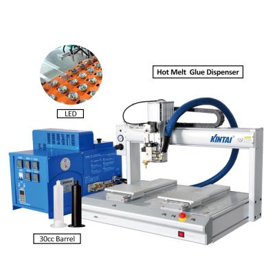 China Factory Desk 3 Axis Industrial Robot Automatic Hot Glue Dispenser for sale